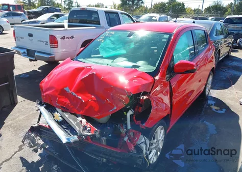 2021 Chevrolet Spark Fwd 1Lt Automatic из США, поврежденный, VIN KL8CD6SA9MC718976